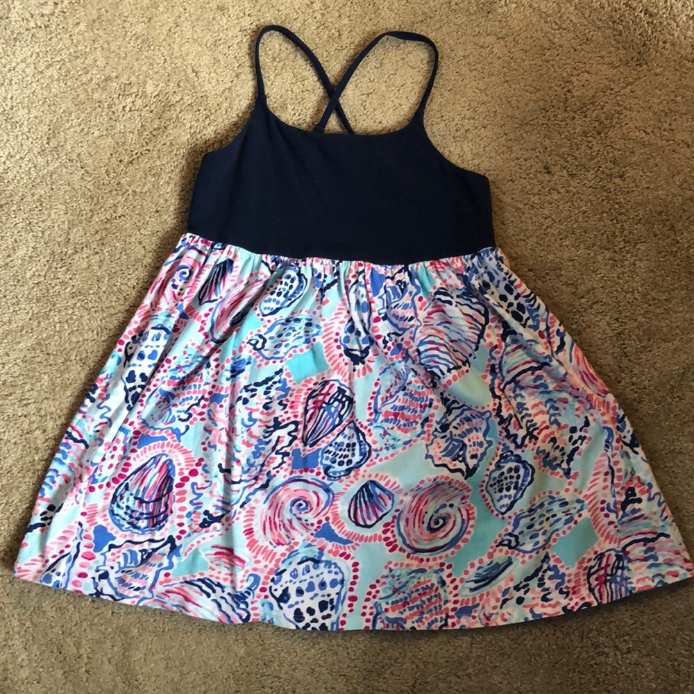 Lilly pulitzer girls cotton dress